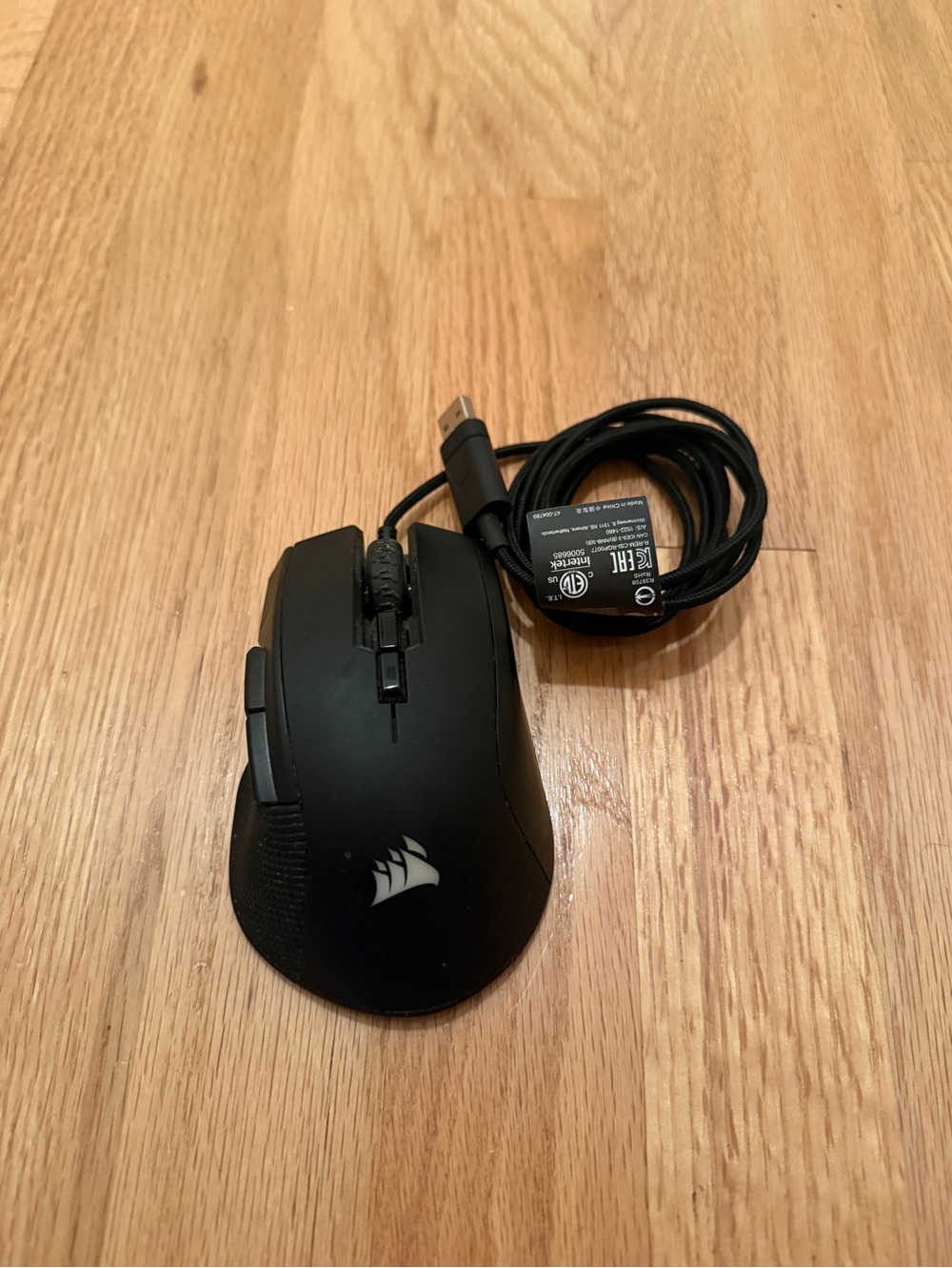 Corsair Ironclaw Wired Gaming Mouse